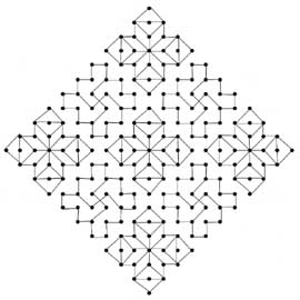 straight kolam